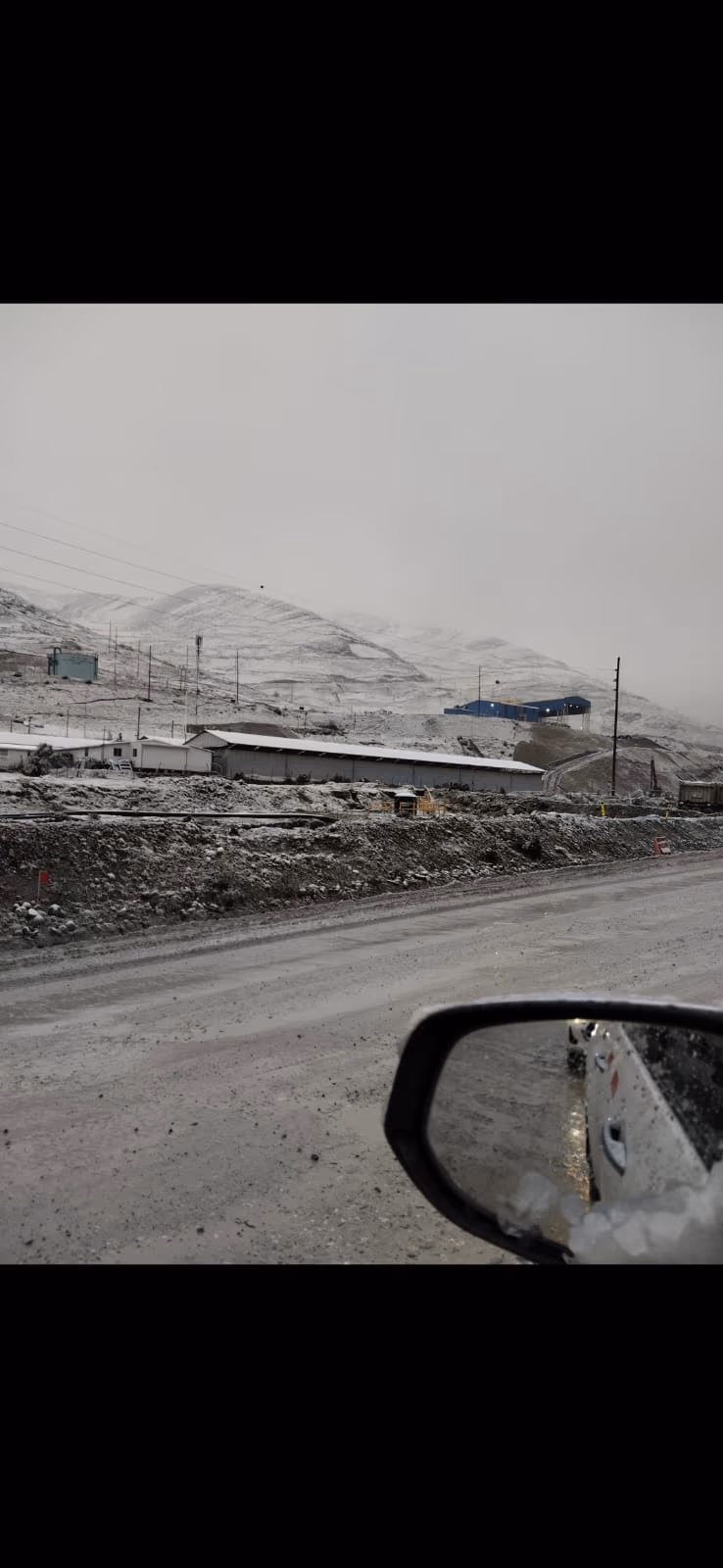 Campamento minero — condiciones de altura