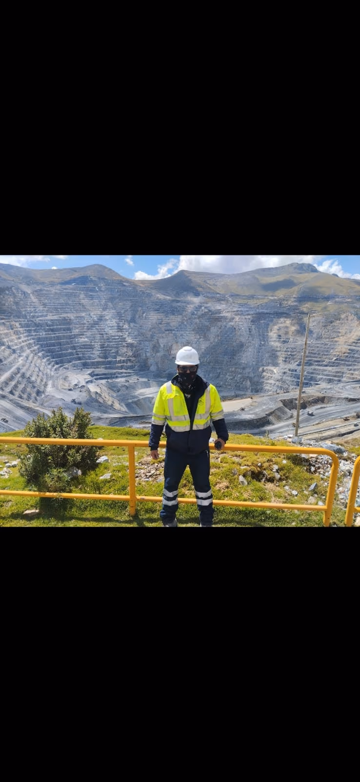 Supervisión en mirador de tajo abierto